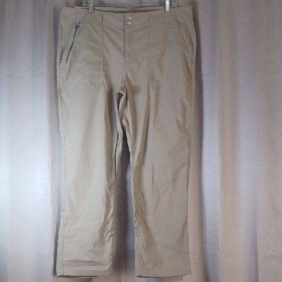 Exofficio Pants - ExOfficio Women Pants Hiking, Insect Shield, Outdoors, High Rise Pockets Size 16